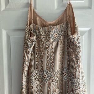 Anthropologie Eri + Ali Twilight Lace Dress Size XL